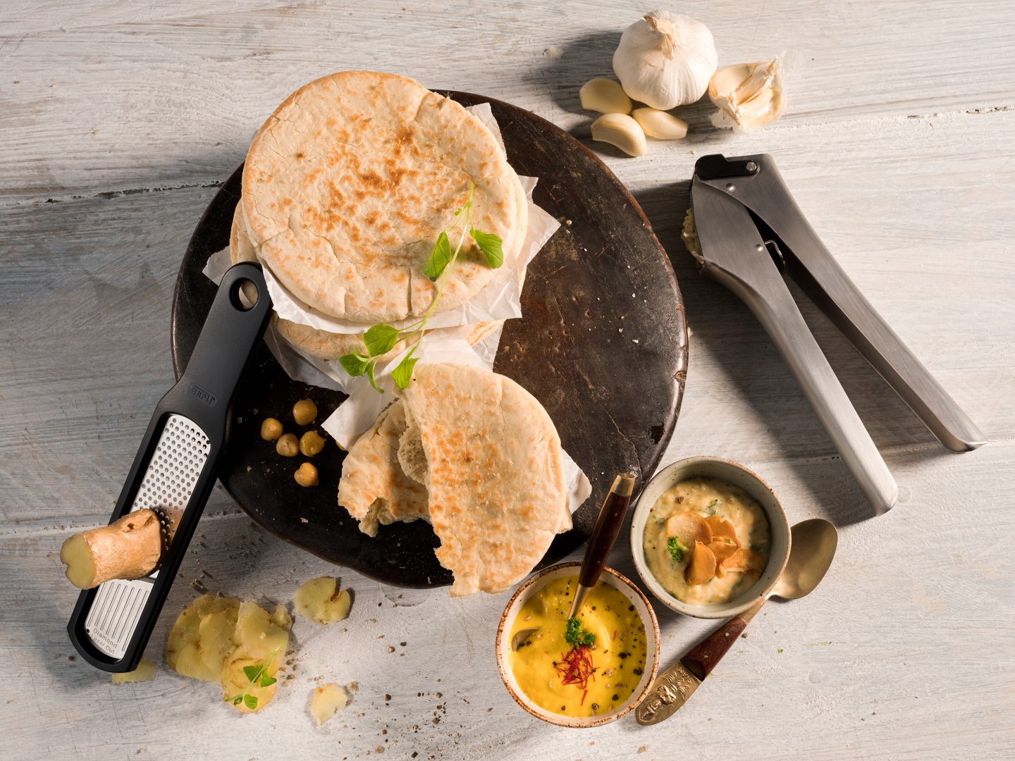 Schmackhaft gesunde leckere Rezepte zum Nachkochen Orientalisches Naan