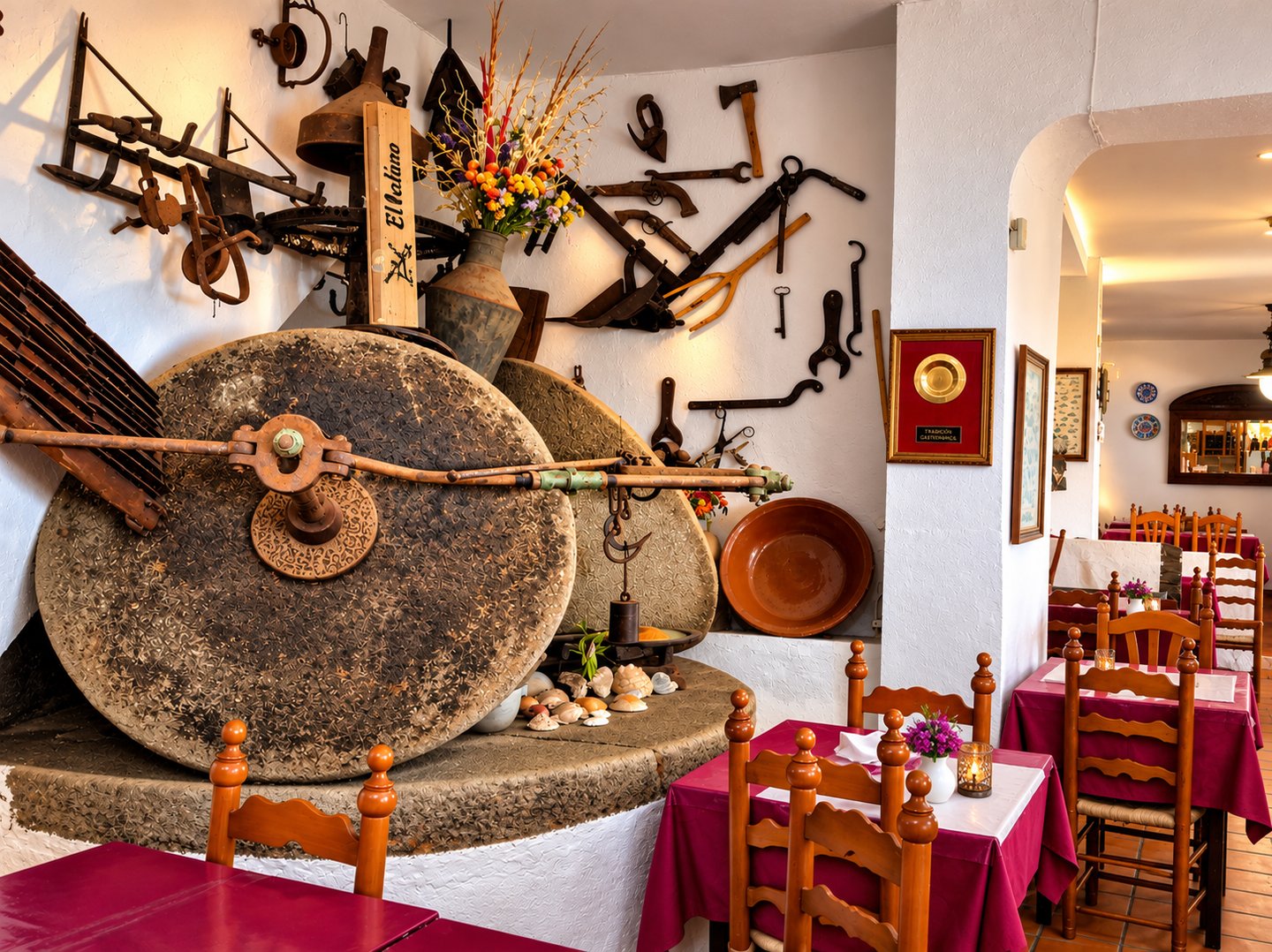 Ein Stück Andalusien zwischen Mühlsteinen und Meer
